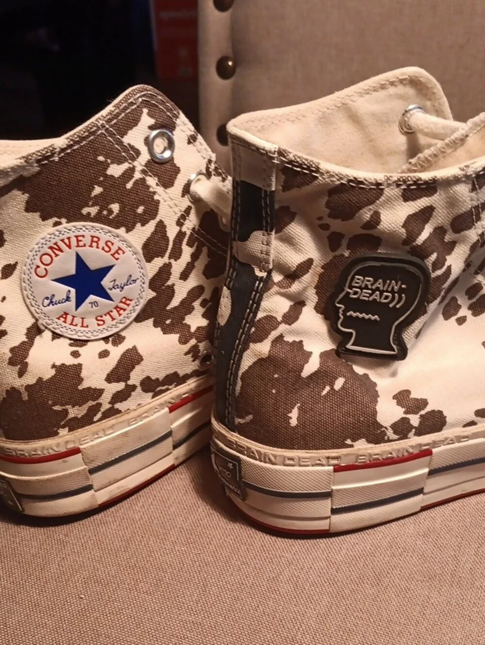 Converse x Brain Dead Cow Print Chuck 70's